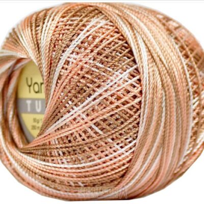 Yarn art ganja beige and brown