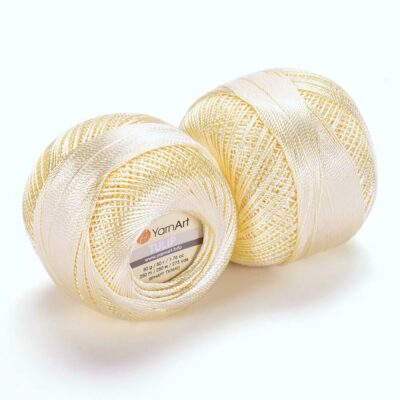Yarn art tulip embroidery yarn yellow