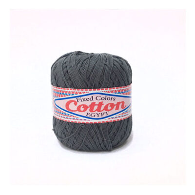 Cotton Egypt yarn Color Grey 100 gram 100% cotton