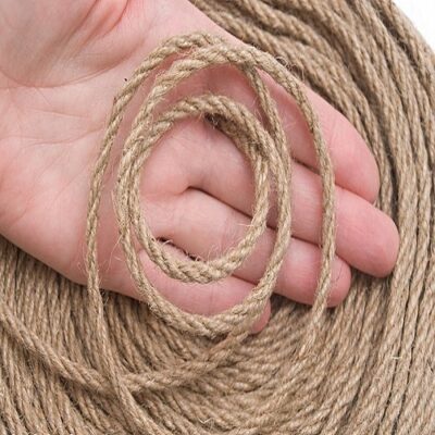 3 mm Natural Jute Rope .5 kg