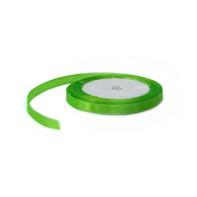 satin ribbon ( 13m * 1 cm ) roll - green