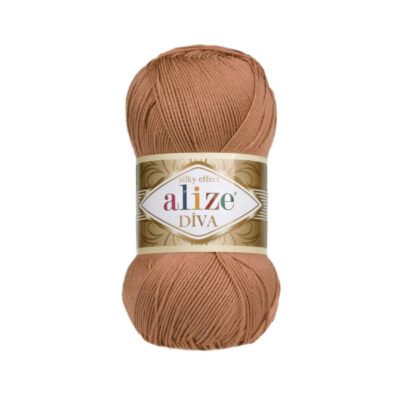 Alize diva 261 russet brown color