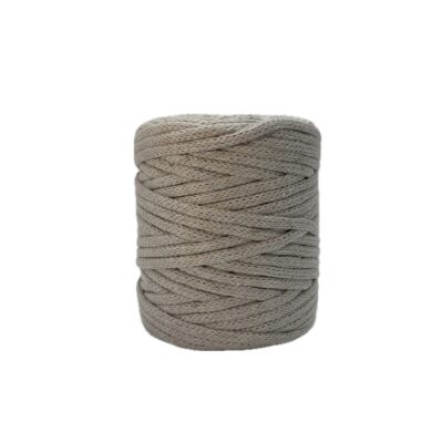 Chain Cotton Macrame beige Cord 7mm cotton Rope approximately 500 gram