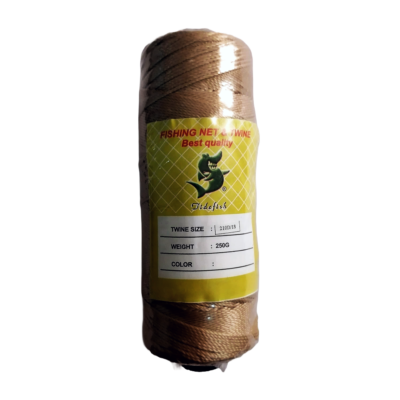Fish net and twine Beige color 250 gm