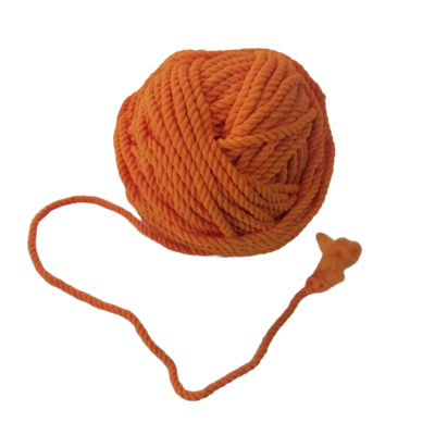 Orange Egyptian macrame cord- macrame string approximately 200gram