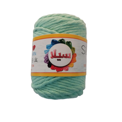 Silla Turquoises Cotton Macrame single strand Rope 350 gm