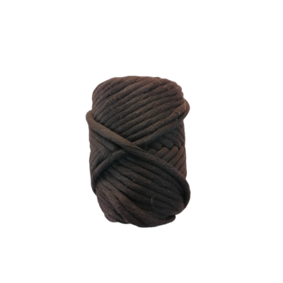 5mm Viscose Soft Cotton Rope - Brown Cotton Rope approximately 220-240 gm