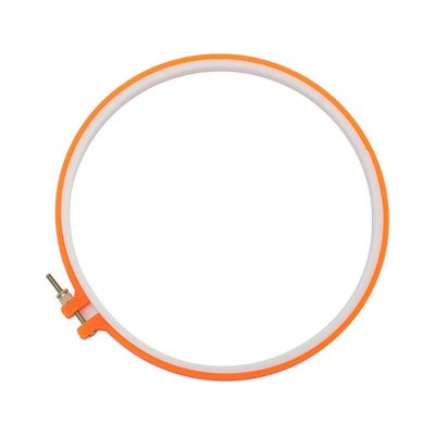 Orange Embroidery Hoop-12cm