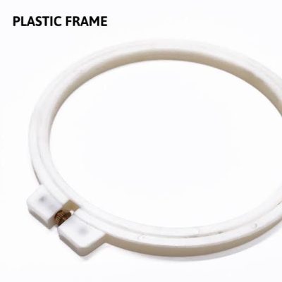 White Embroidery Hoop -18 CM
