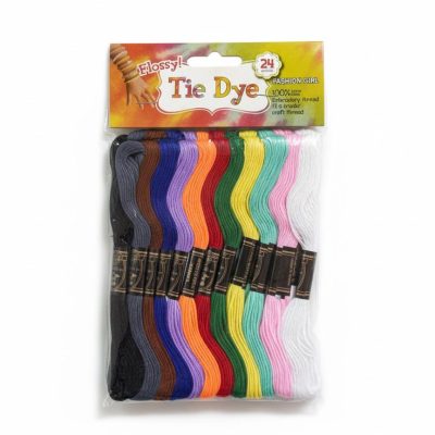 24pcs Mix Colors Embroidery Thread Cotton Sewing Skeins Craft Cross Stitch Floss Kit Line DIY Tools Make Bracelets