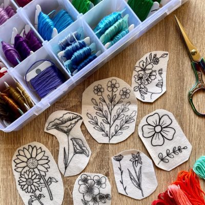 Embroidery Stickers Per Pattern