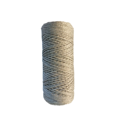Rolled French Macrame grey color approximate weight 100g